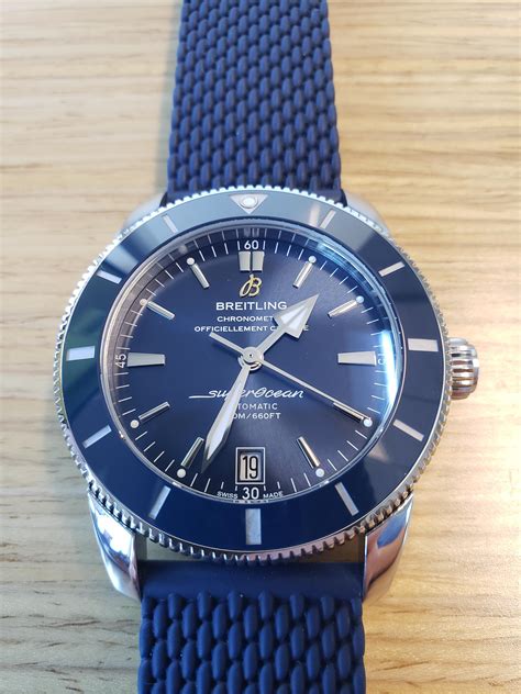 breitling superocean ii 36 blue|breitling superocean watch price.